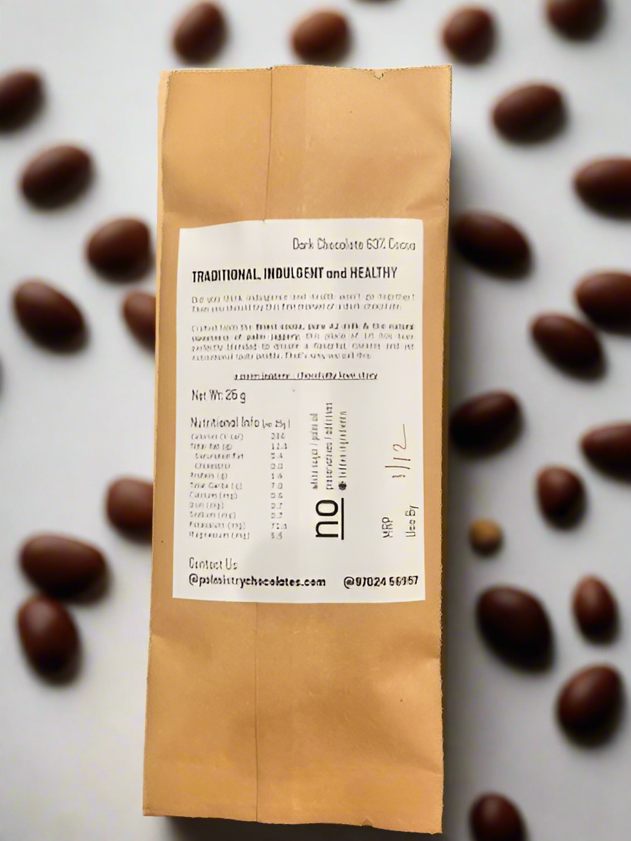 Dark Chocolate 63% - 25g