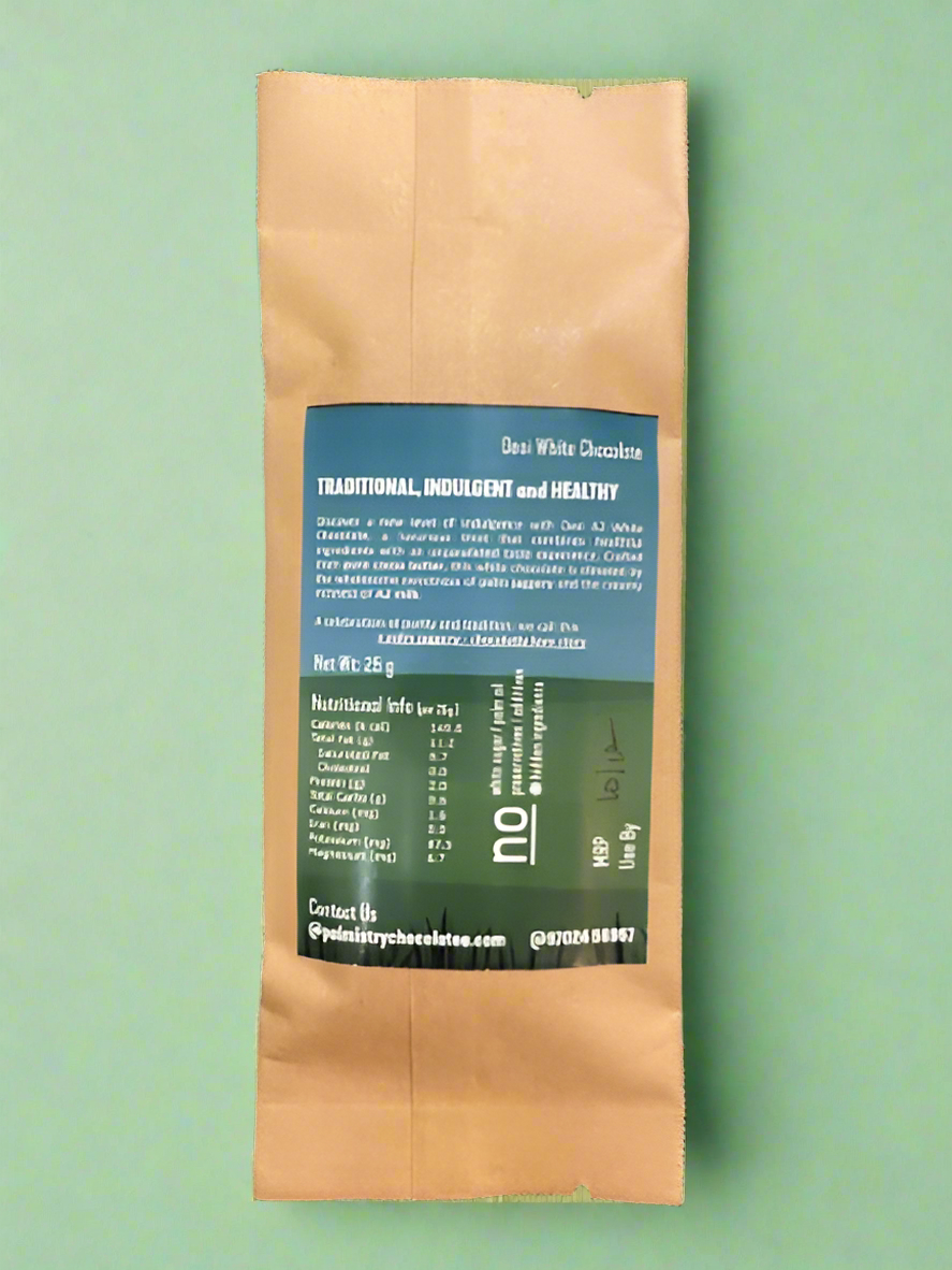 Vallarai Brahmi Desi White Chocolate - 25g