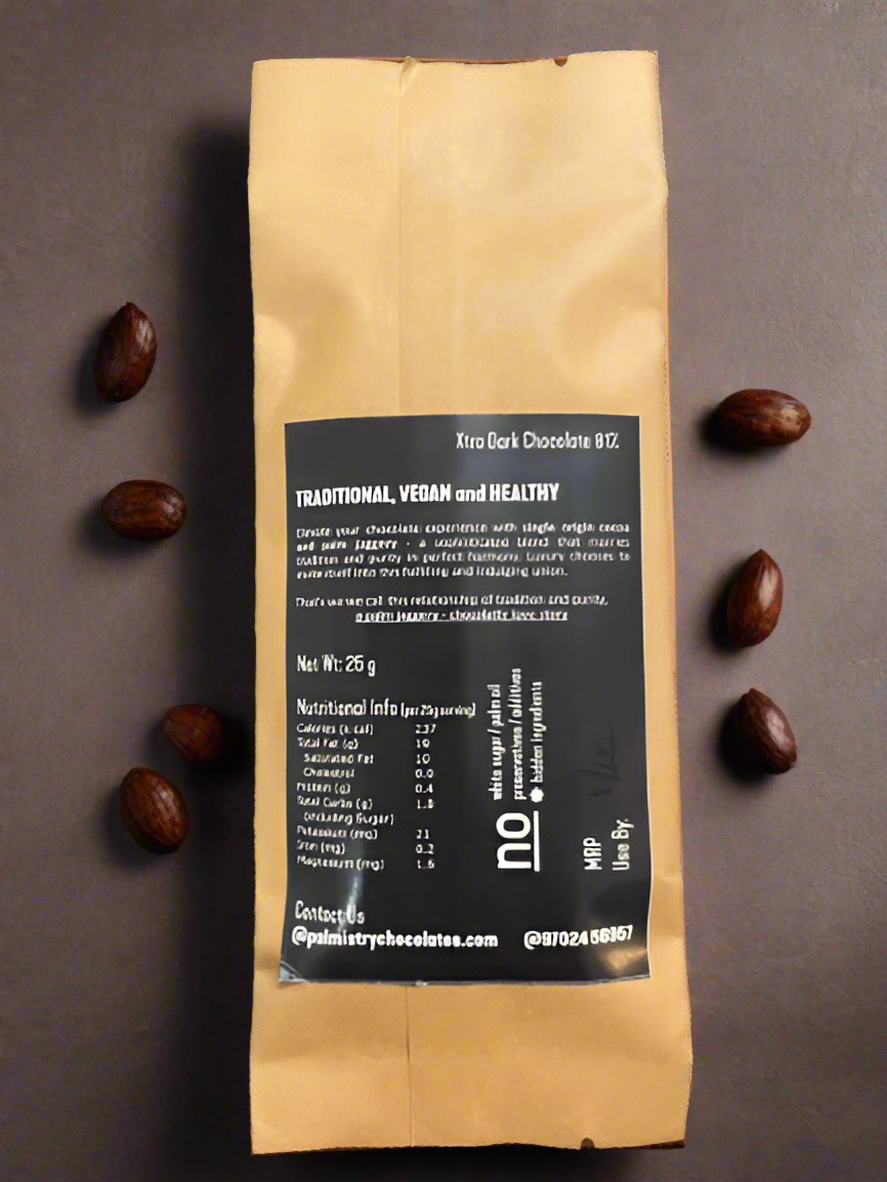 Extra Dark Chocolate 81% - 25g